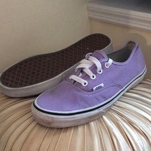 women’s purple vans size 7.5